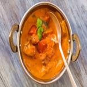 pollo tikka, Plato de la Carta del Restaurante Hindú Mr. India en Mallorca