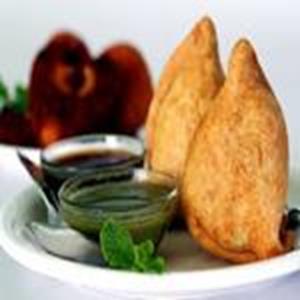 Samosa de Verdura, Plato de la Carta del Restaurante Hindú Mr. India en Mallorca